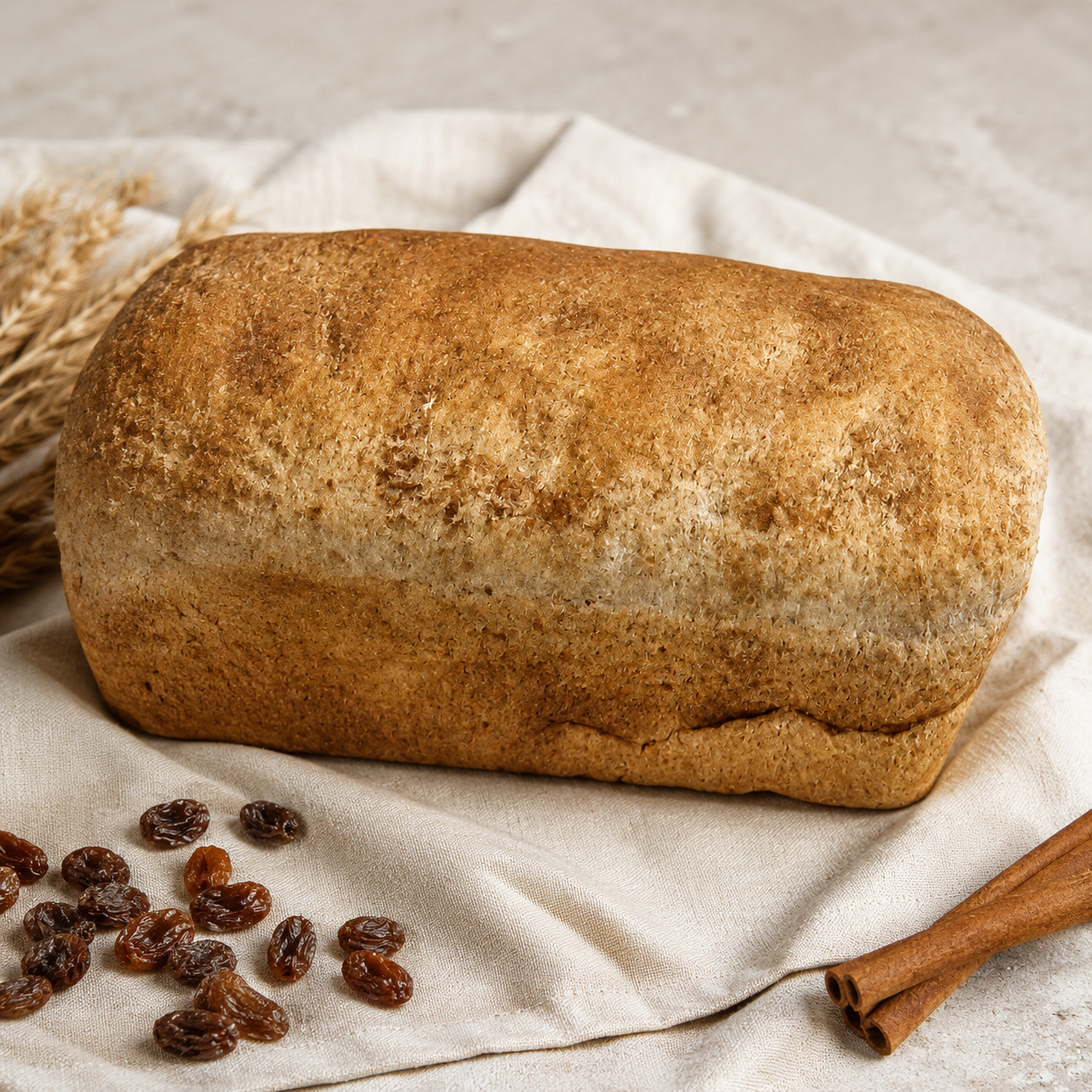 Cinnamon Raisin Bread (Spelt)